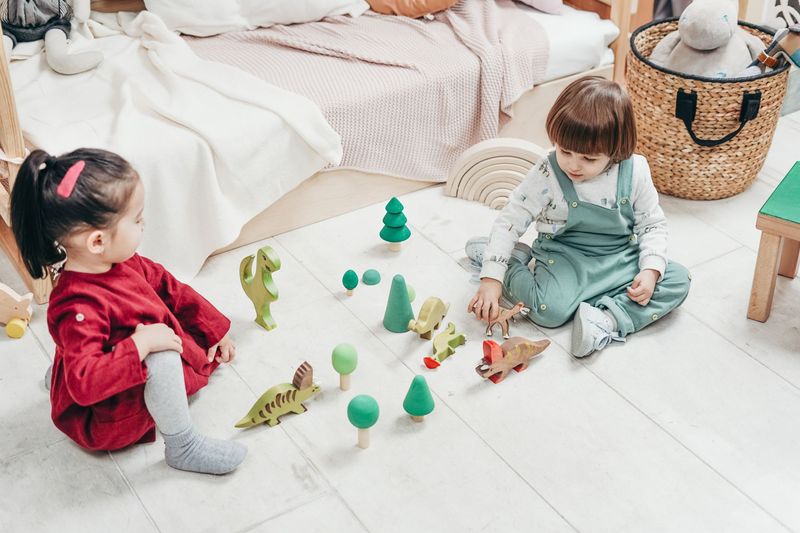 Children learning and playing at Tiny Toddlers Academy