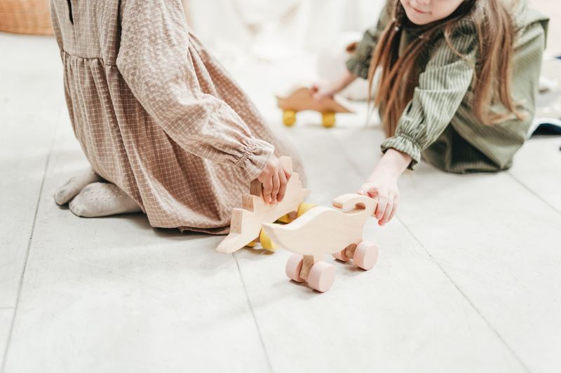 Infants being cared for